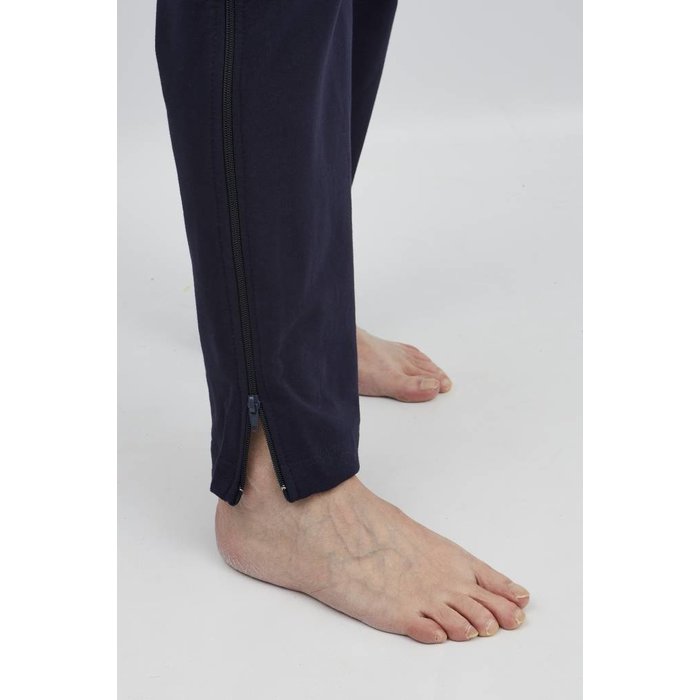 Pantalon De Rééducation Homme Avec Fermeture éclair Latérale - Ouverture Pratique - Coupe Baggy - Pour Convalescence, Quotidien