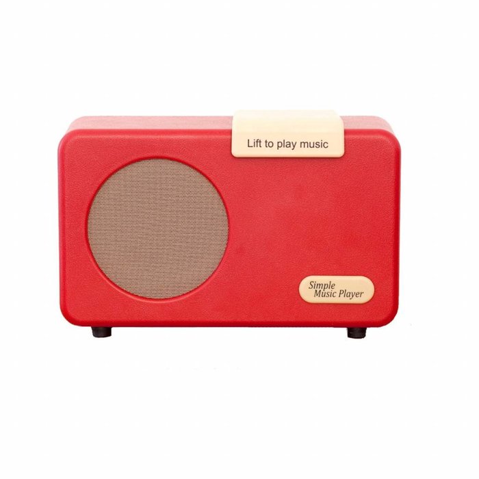 Simple radio for playing pre-programmed music