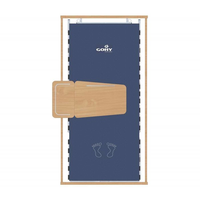 Dining table for in bed with adjustable height