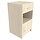 Bedside table with 1 drawer and 1 storage space and 1 door