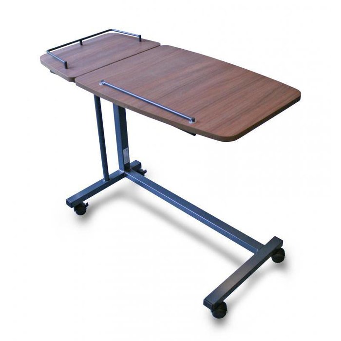 Dining table for in bed with adjustable height