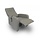 Aquitaine tilting seat in imitation leather or microfibre