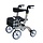 Foldable rollator with 4 wheels Design