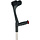 Forearm crutch with flexible grip ergo soft