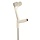 Forearm crutch with flexible grip ergo soft