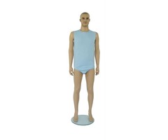Blue sleeveless bodysuit