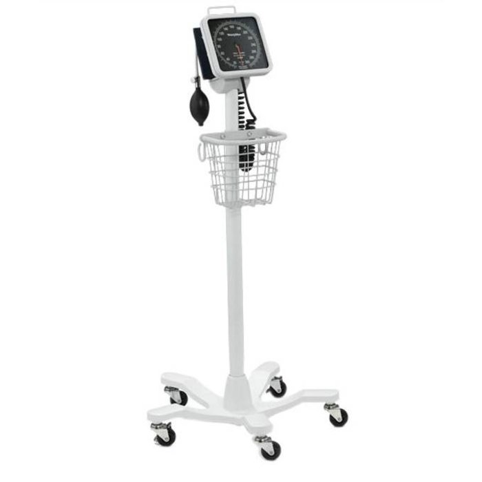 Blood pressure monitor on stand Welch Allyn
