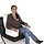 Support cushion for sitting upright