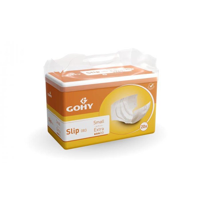 Slip 'Extra' - jaune 4 x 20 pièces