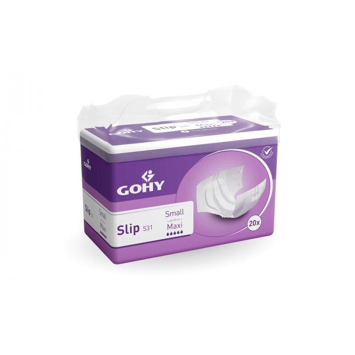 Slip 'Maxi' - violet 3 x 20 pièces