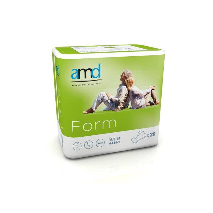 Form "Super" groen 4 x 20 stuks