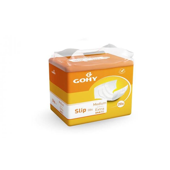 Slip 'Extra' - jaune 4 x 20 pièces