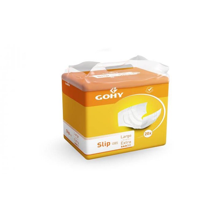 Slip 'Extra' - jaune 4 x 20 pièces