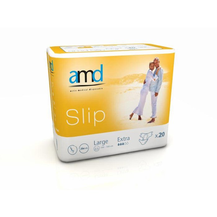 Slip 'Extra' - jaune 4 x 20 pièces