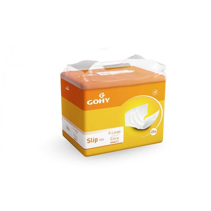 Slip 'Extra' - jaune 4 x 20 pièces