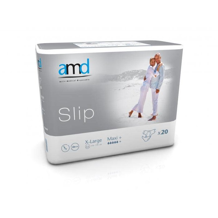 Slip 'Maxi plus' - gray 4 x 20 pieces
