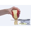 Suction cup peeler for one-handed use