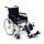 Foldable wheelchair with leg rest - Rotec