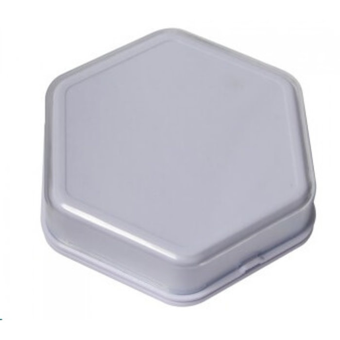 Ensemble de 6 boutons de conversation hexagonaux