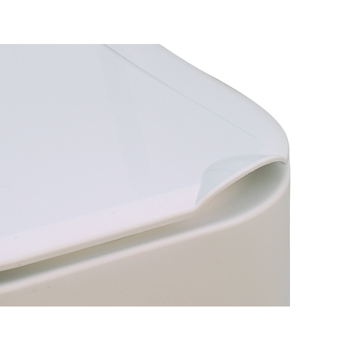 Height-adjustable toilet raiser with folding armrests - Adjustable to 3 different heights