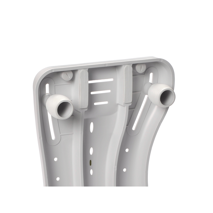 Planche de bain réglable avec poignée bleue