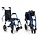 Chaise de transport pliable Bobby - 2 largeurs