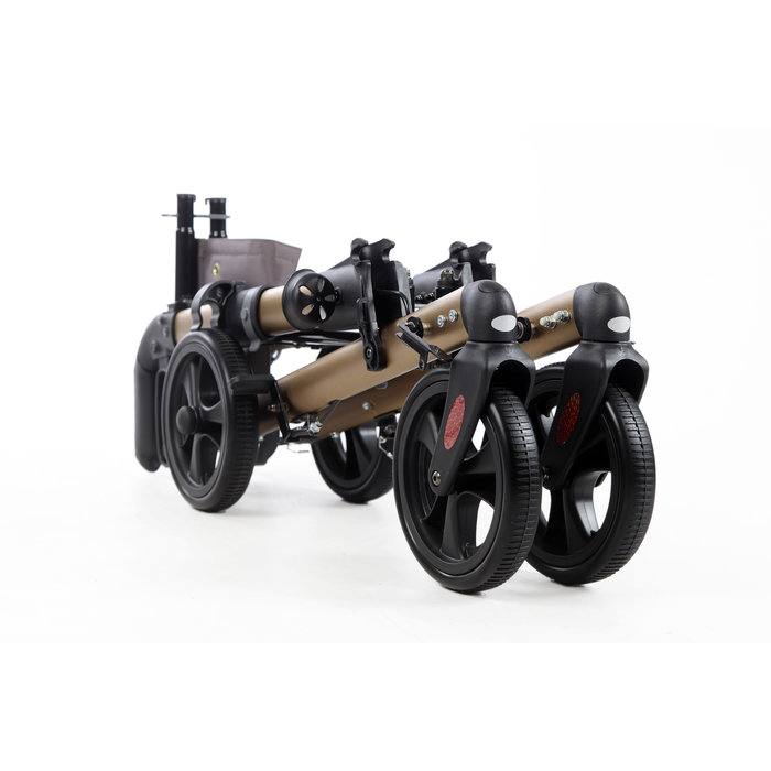 TRACK double folding rollator