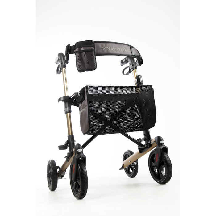 TRACK dubbele opvouwbare rollator