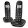 Wireless senior phone with clear screen - 2 devices