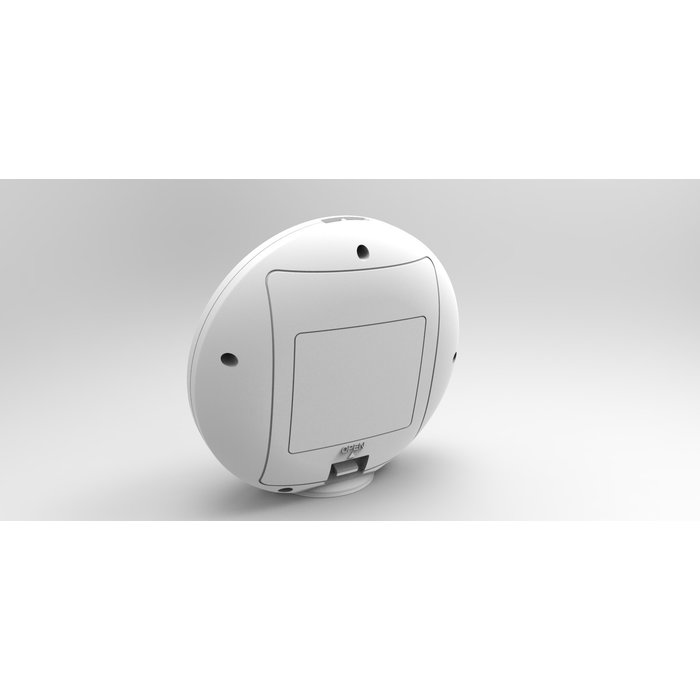 Loud vibrating alarm clock in travel format
