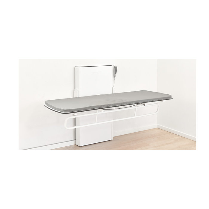 Folding nursing table for wall mounting Ropox Vario, electrically height adjustable