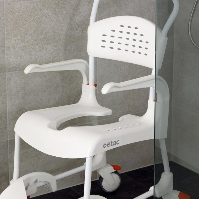 Design shower chair with wheels