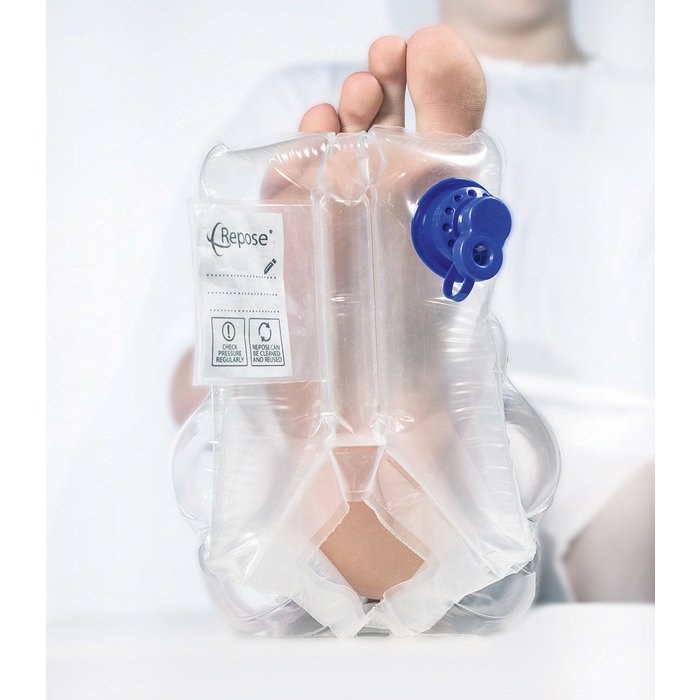 Repose® - Heel Protectors Plus: 1 pair + pump