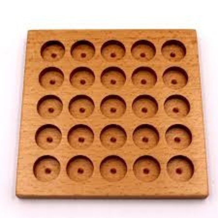 Tableau à crayons en bois
