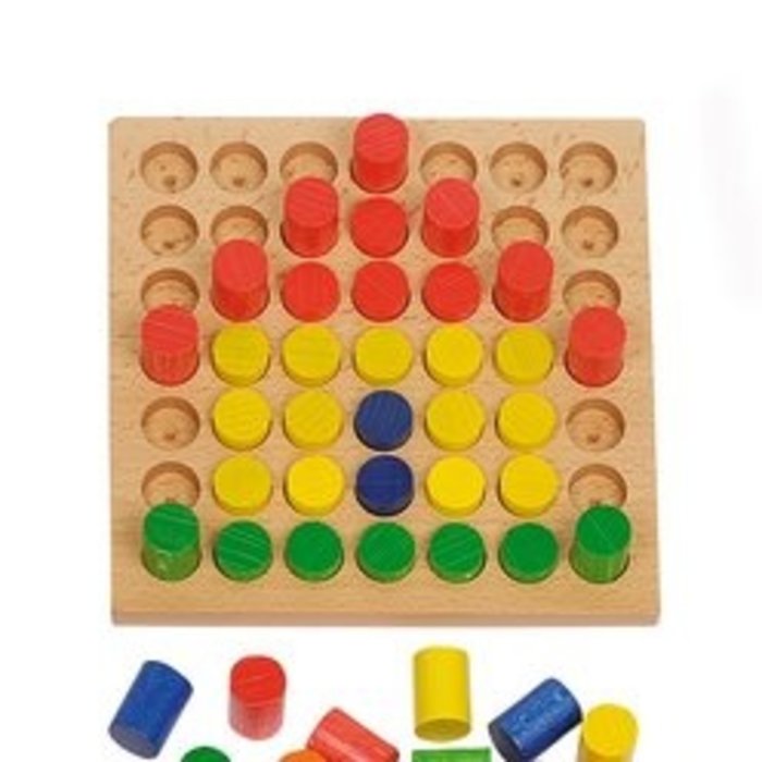 Tableau à crayons en bois