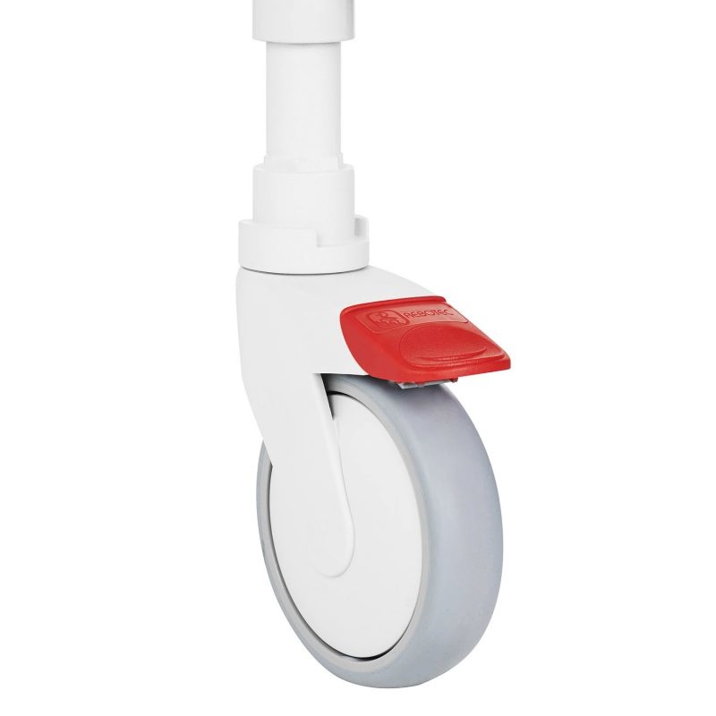 Buy toilet seat on wheels adjustable in height Homecare