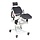 Height adjustable tilting nursing chair