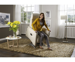 Ergolux by Ergodôme: relaxation chair with 3 motors and rise aid