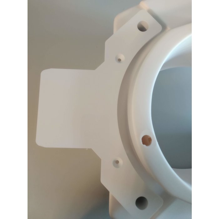 Toiletverhoger asymmetrisch met arthrodese zitting