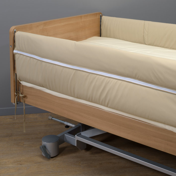 Bedspread protector for restless sleepers