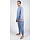 Nursing pajamas with leg zipper, long sleeves and legs