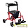 2 in 1 walker and transport chair
