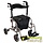 2 in 1 rollator en transportstoel