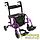 2 in 1 rollator en transportstoel