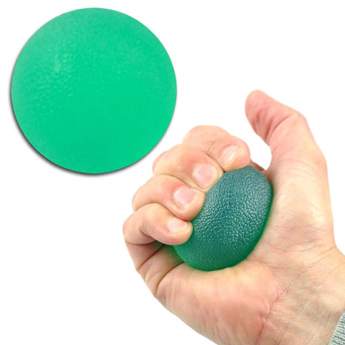 Exercise ball in gel (Standard) for fingers and hand in 5 strengths