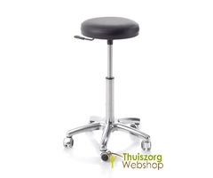 Rotating stool adjustable in height