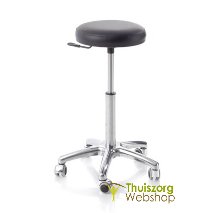 Rotating stool adjustable in height