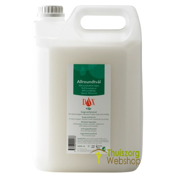 Dax soft all-round soap for the body - 5 liter can