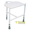 Corner shower stool