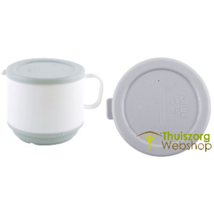 250 ml insulating cup - white